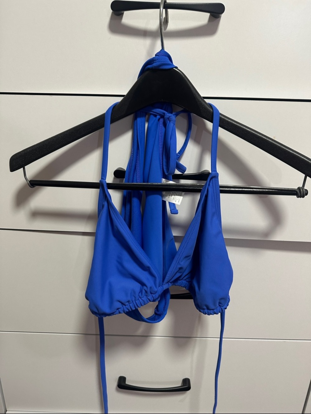 wild fable Royal Blue Triangle Bikini Top
